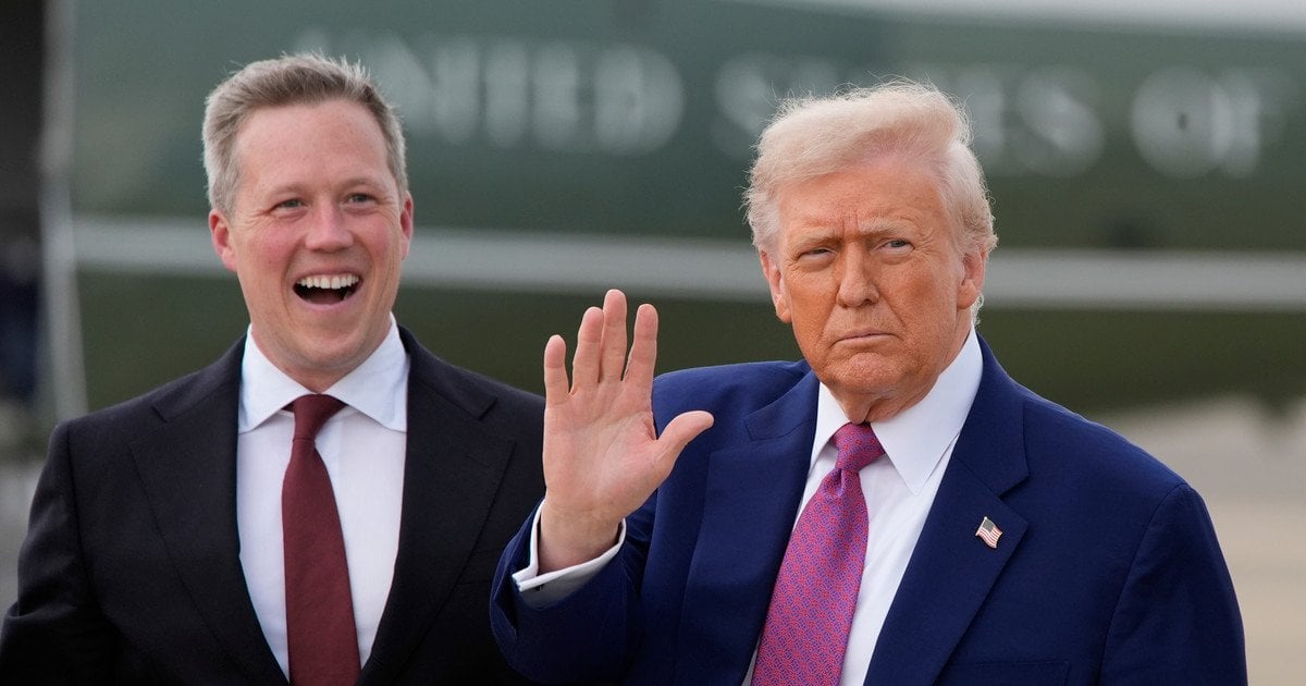 Ден Дрісколл і Дональд Трамп.