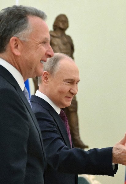 Стів Віткофф та Володимир Путін