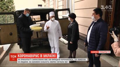На Прикарпатье зафиксировано 300 случаев коронавируса, 24 человека умерли