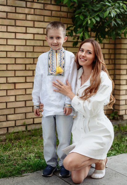 Наталка Денисенко з сином