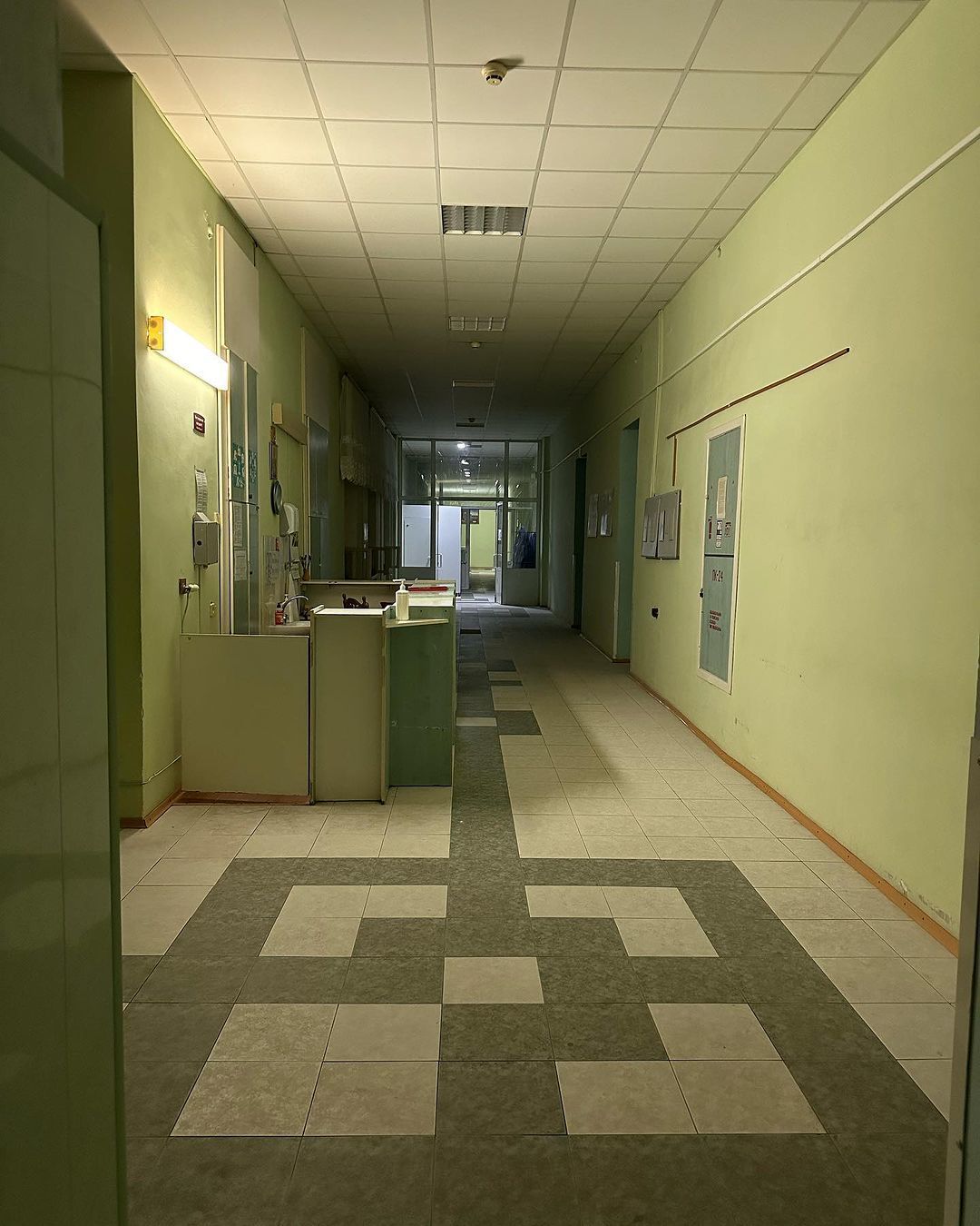 Лікарня, де лежала Катерина Осадча / © instagram.com/kosadcha