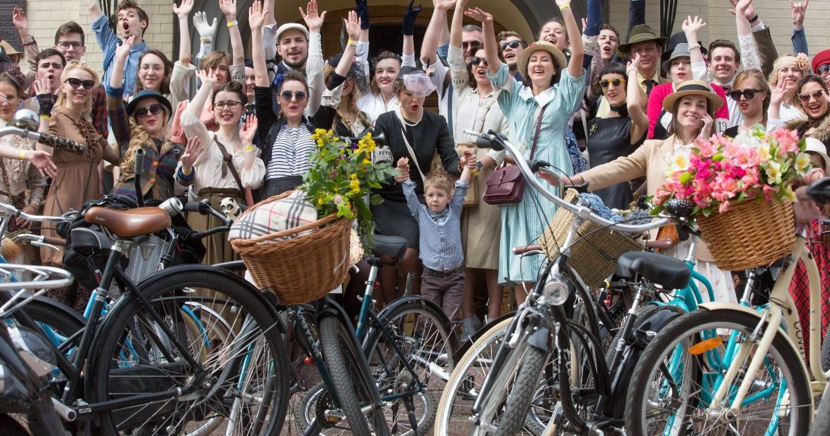 Велопарад "Ретро круїз" у Києві_17 / © УНІАН