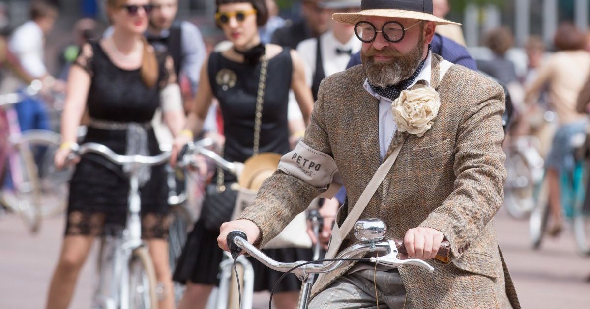 Велопарад "Ретро круїз" у Києві_11 / © УНІАН