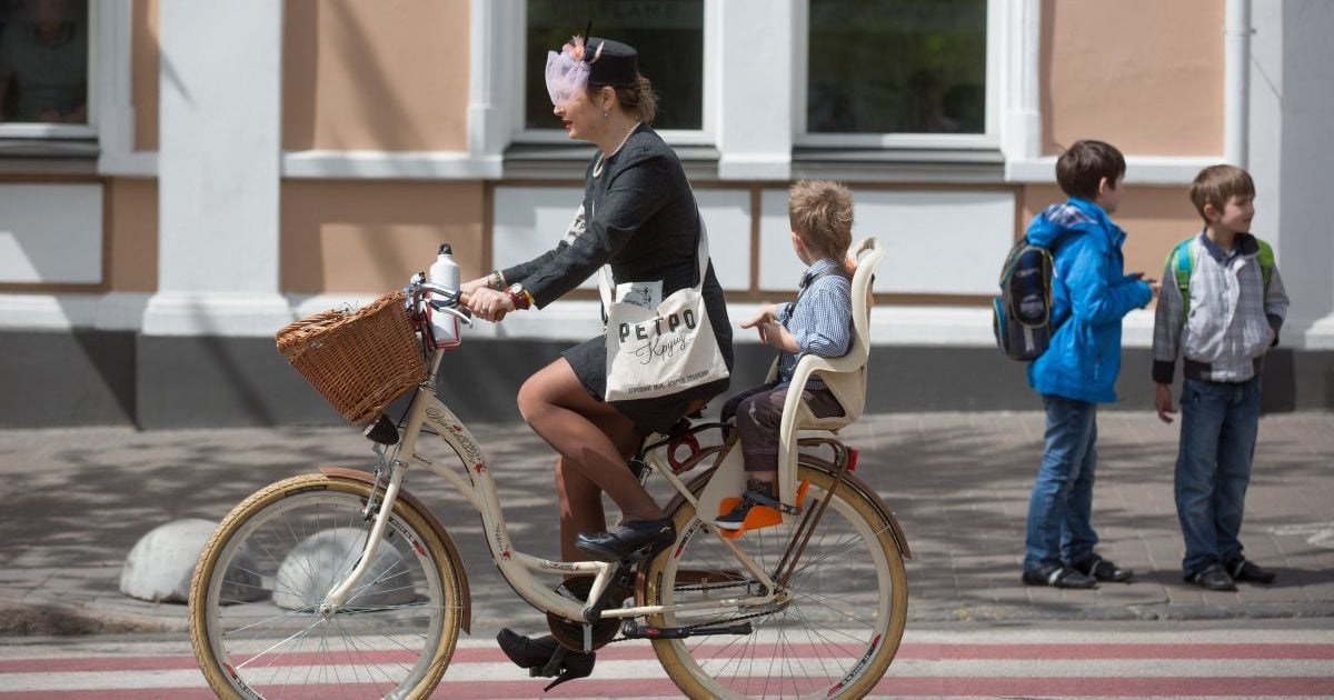 Велопарад "Ретро круїз" у Києві_9 / © УНІАН