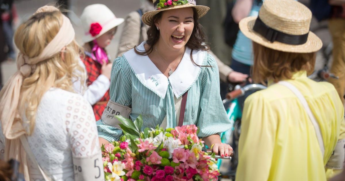 Велопарад "Ретро круїз" у Києві_10 / © УНІАН