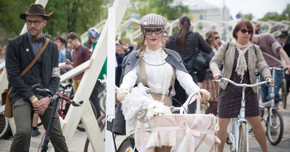 Велопарад "Ретро круїз" у Києві_14 / © УНІАН