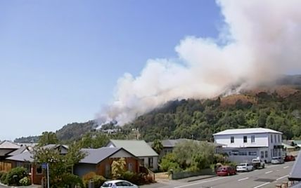 В Новой Зеландии из-за лесных пожаров пришлось эвакуировать тысячи людей
