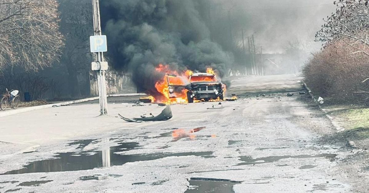 Обстріл Вовчанська