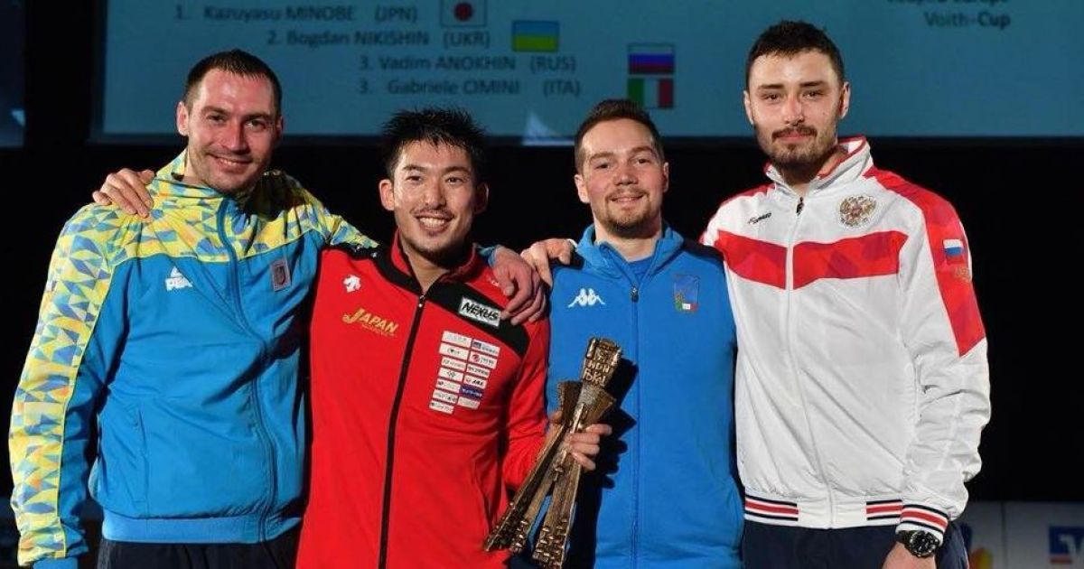 Українець Нікішин виграв медаль етапу Кубка світу з фехтування