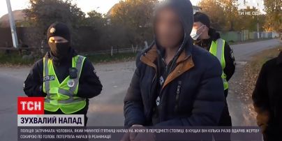 Новини України: поліція затримала чоловіка, який напав на жінку і вдарив її сокирою по голові