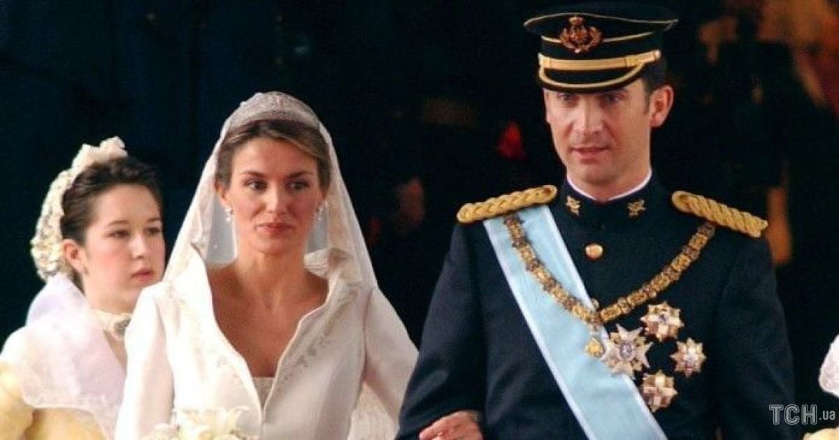 Спадковий принц Феліпе де Бурбон і Летиція Ортіс 2004 рік. Мадрид.
