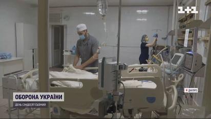 В Днепре спасают маленьких сестричек из Луганской области, которых ранило во время обстрела