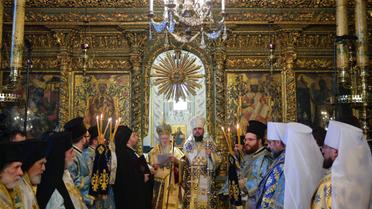 Патріарх Варфоломій та Митрополит Епіфаній / © twitter/Петро Порошенко