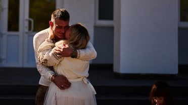одруження пари Рижак після атаки_3 / © Associated Press