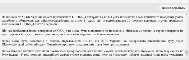 Приговор суда