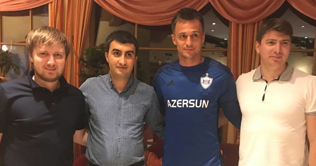 Екс-воротар "Шахтаря" підписав контракт із чемпіоном Азербайджану