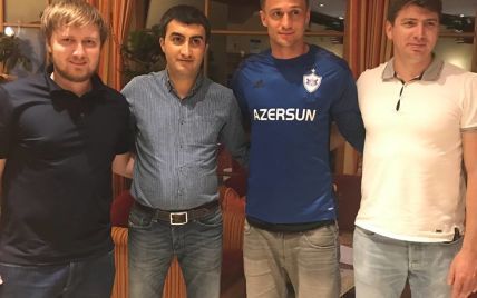 Экс-вратарь "Шахтера" подписал контракт с чемпионом Азербайджана