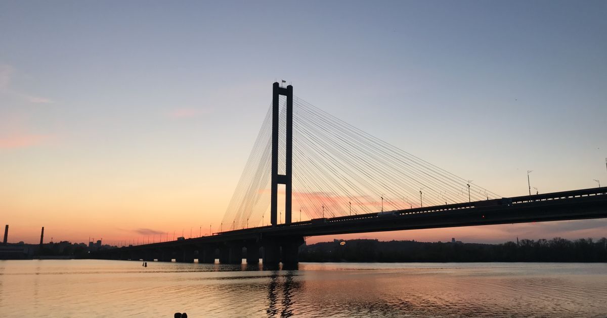 Ремонт Южного моста в Киеве
