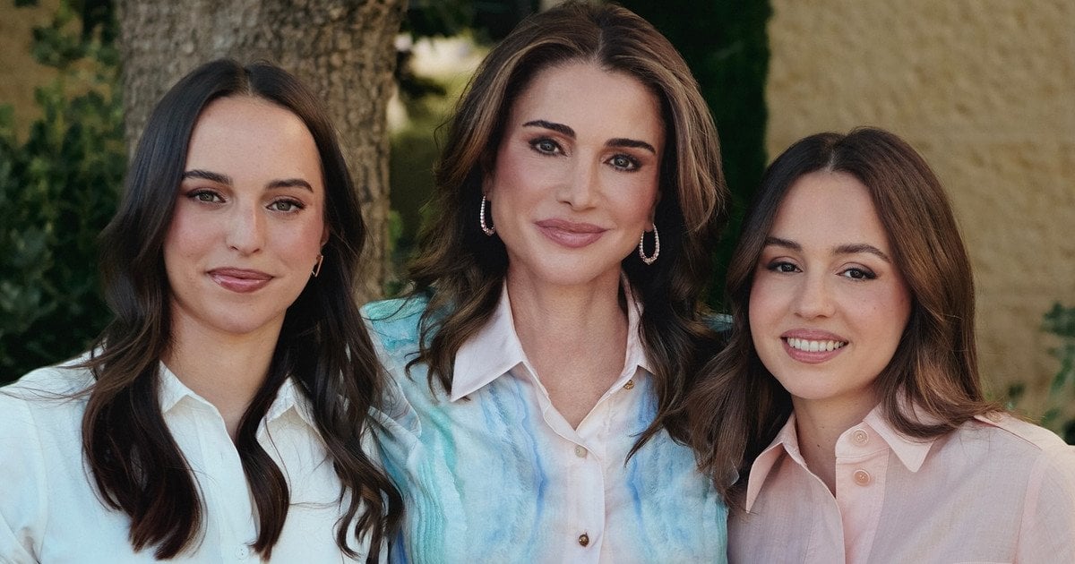 Принцеса Сальма, королева Ранія та принцеса Іман