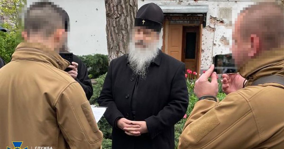 Настоятеля Святогірської лаври митрополита Арсенія взяли під варту.