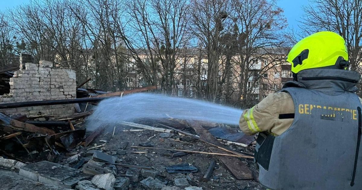 Масована атака дронами по Києву