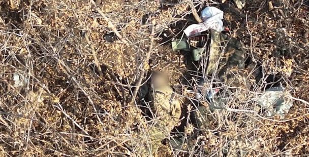 Судячи з шевронів, на фото - загиблі нацгвардійці / © Telegram / Сергій Стерненко