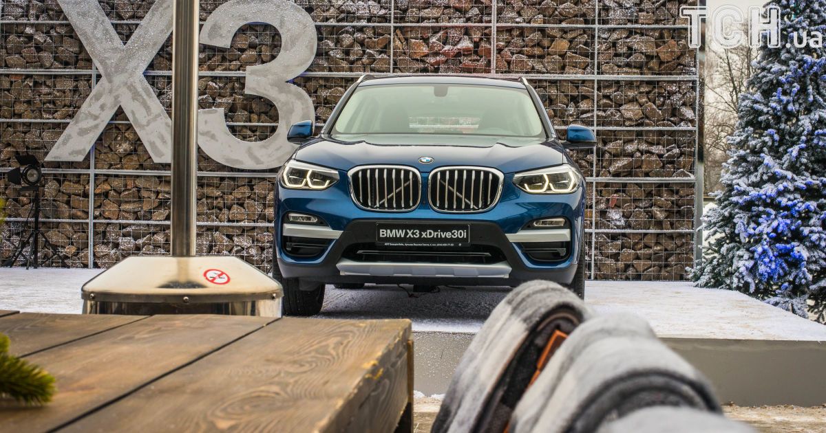Встречаем новое поколение BMW X3 в Украине