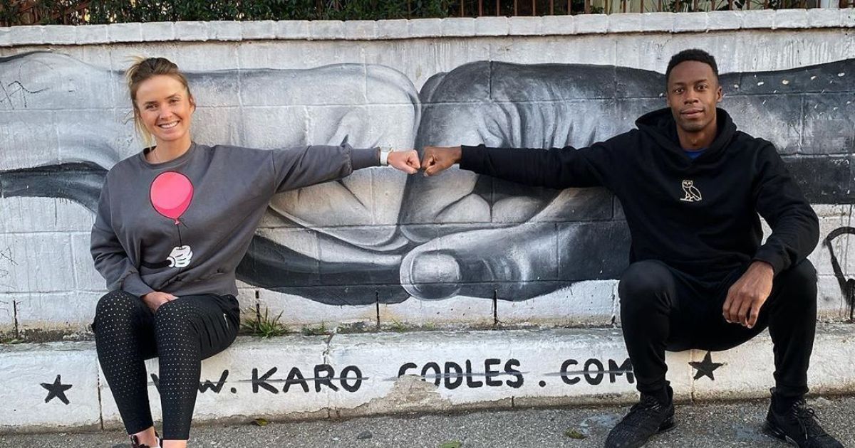 Свадьба Свитолиной и Монфиса: француз показал молодоженов в образе кукол-супергероев