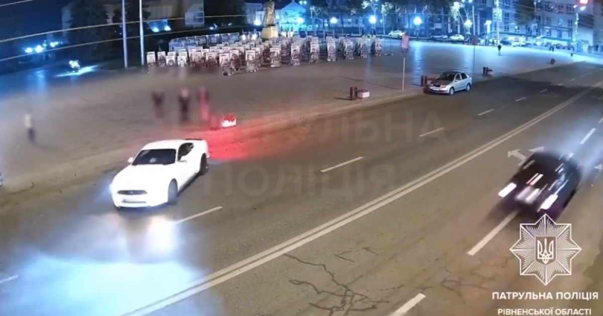 Інцидент в Рівному Фото: скрін Олексій Білошицький