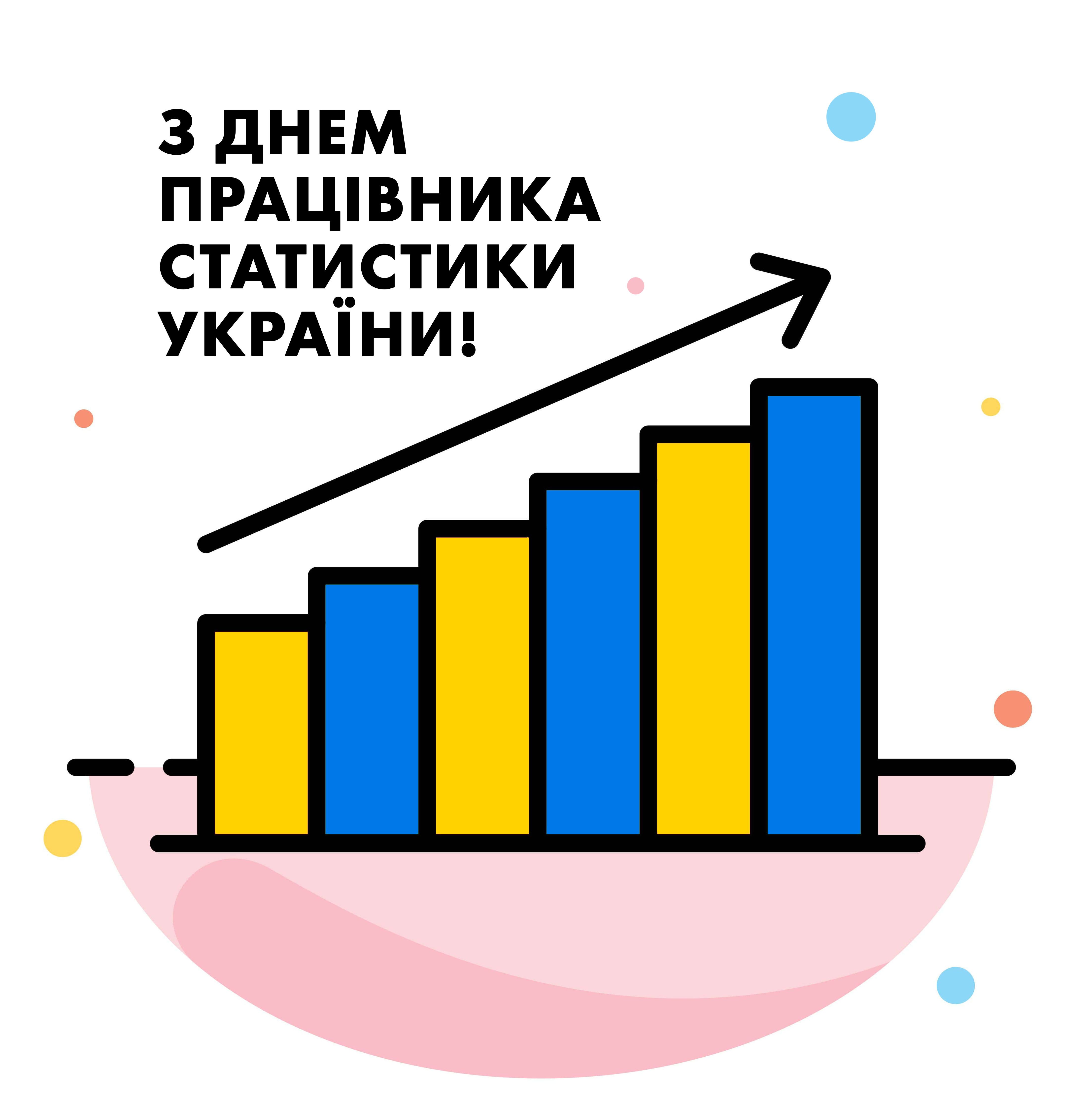 Привітання з Днем працівників статистики України / © 