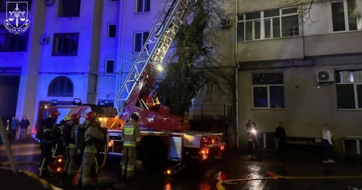 Фото з місця вибуху в Івано-Франківську 11 березня / Фото: Офіс генерального прокурора