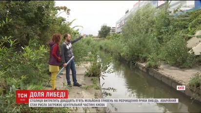 Киев потратит 25 миллионов гривен на расчистку реки Лыбидь