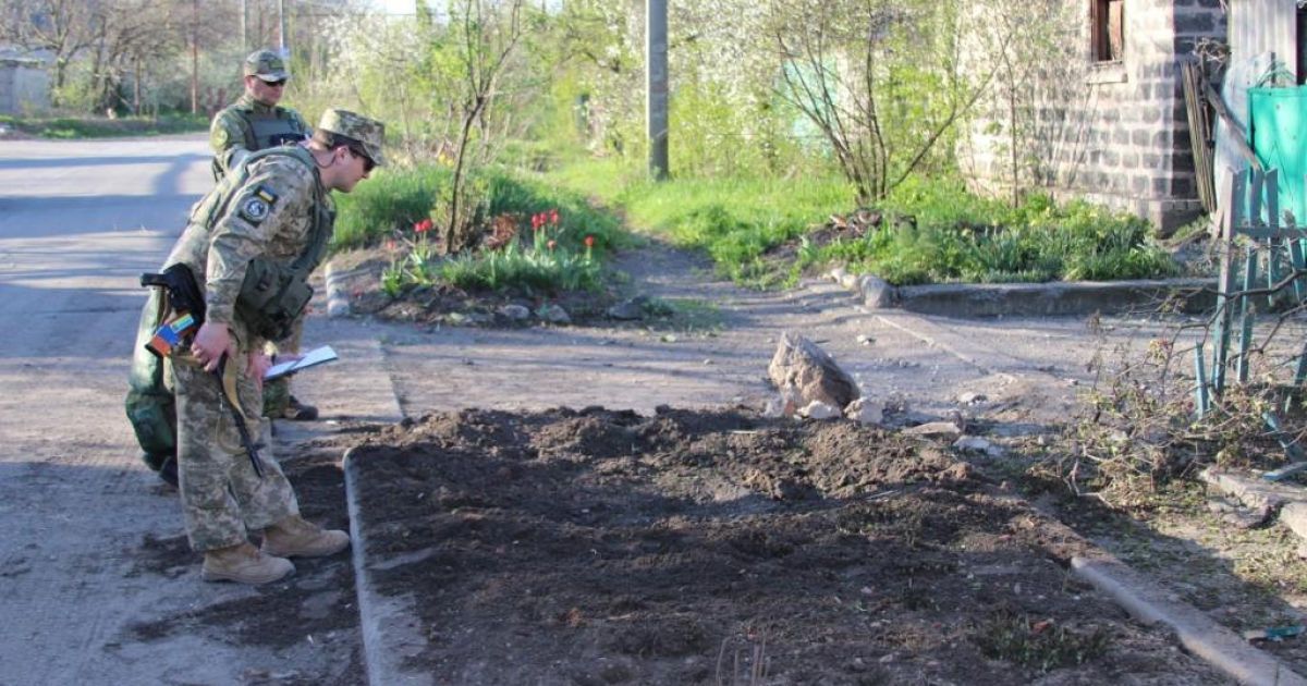 обстріл авдіївки_7 / © Facebook/прес-центр штабу АТО