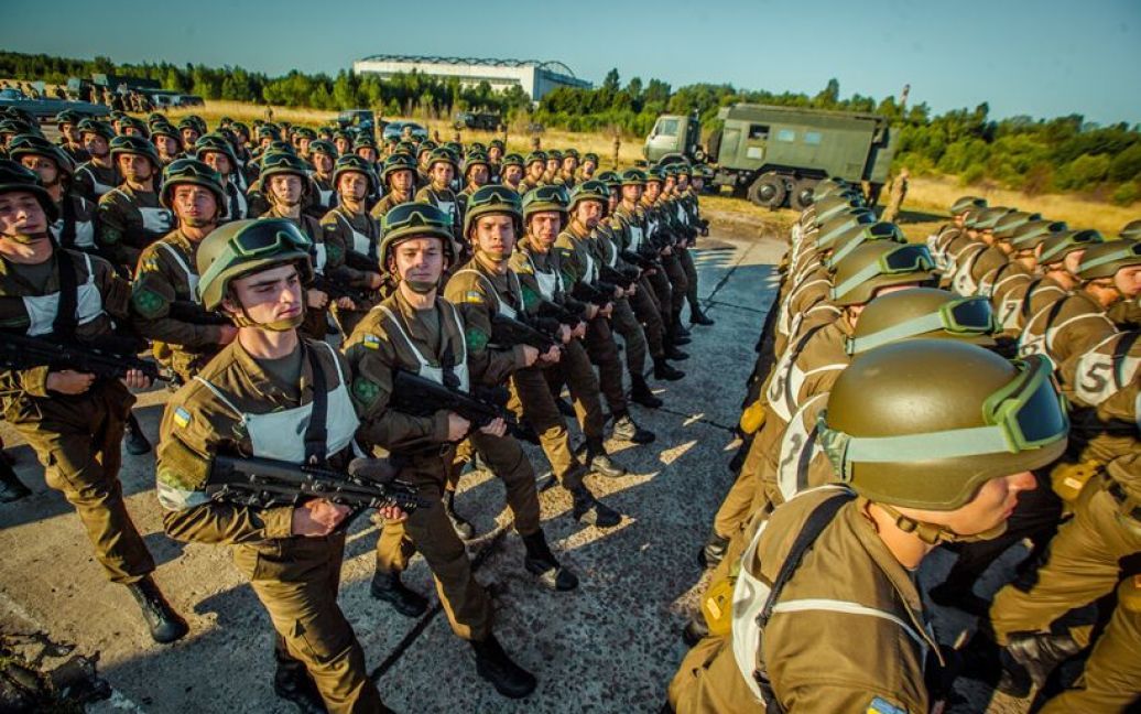 Военные готовятся к параду на День независимости / © Национальная гвардия Украины