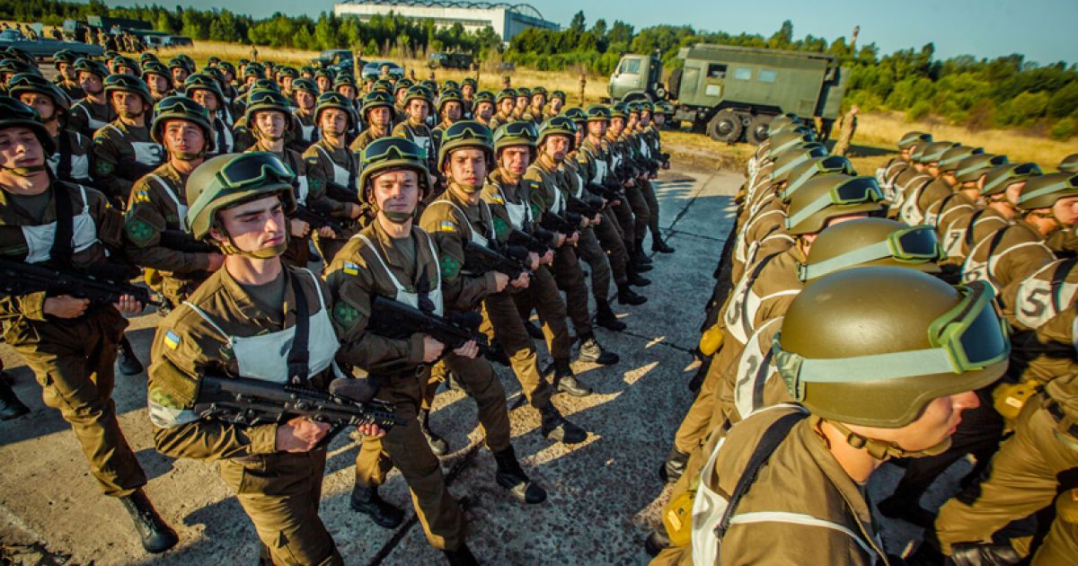 Военные готовятся к параду на День независимости / © Национальная гвардия Украины
