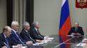 Президент РФ Владимир Путин на совещании с российскими силовиками