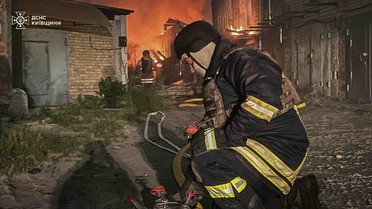 Атака на Київщину_1 / © ДСНС