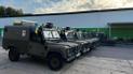 В Украину прибыла партия бронированных внедорожников Land Rover Defender