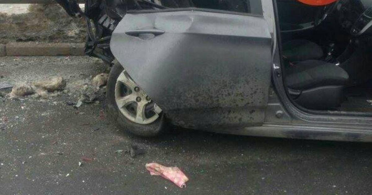аварія у Києві на Соборному проспекті_4 / © dtp.kiev.ua