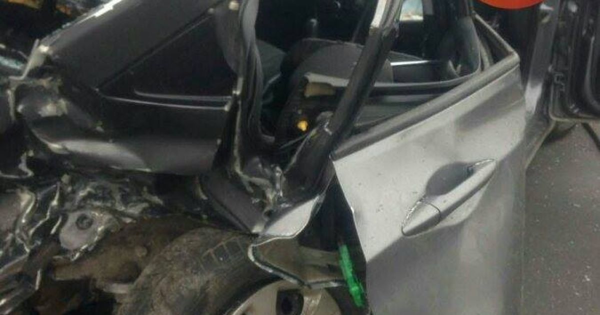 аварія у Києві на Соборному проспекті_1 / © dtp.kiev.ua