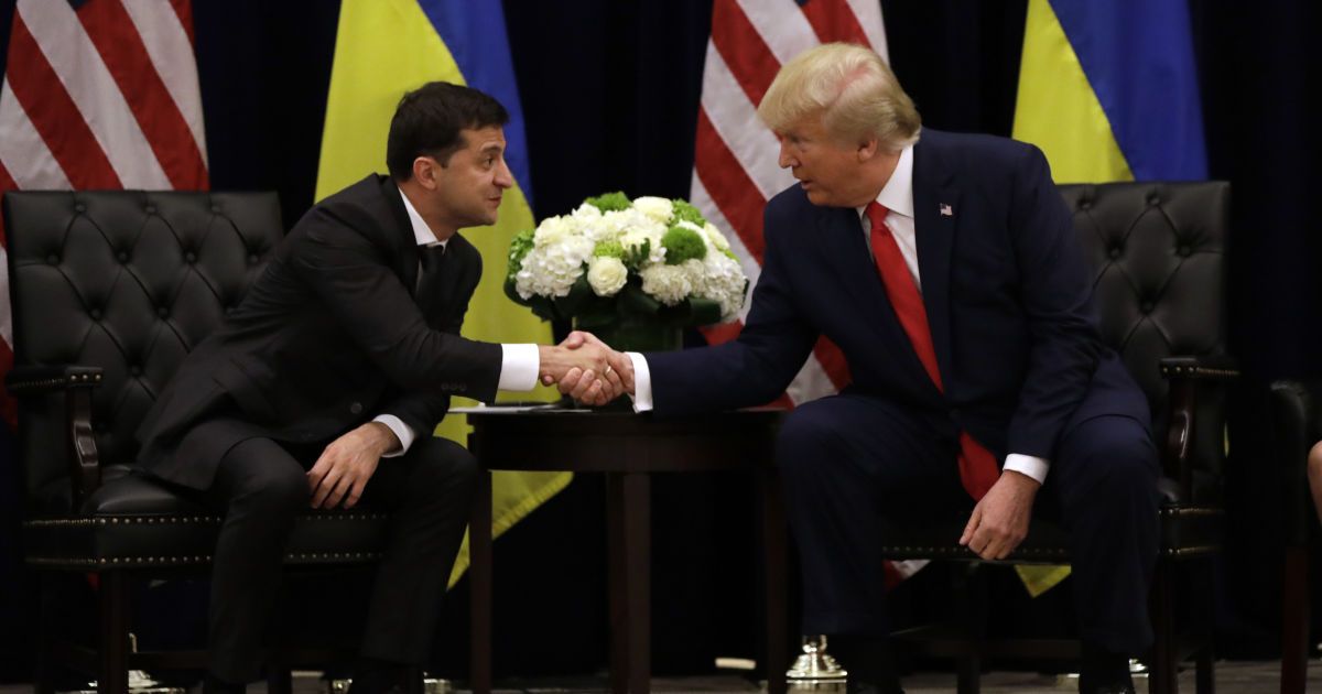 Володимир Зеленський і Дональд Трамп