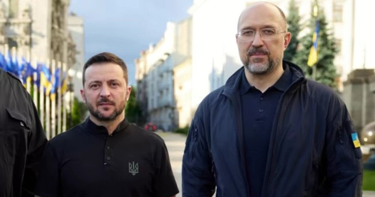 Володимир Зеленський і Денис Шмигаль