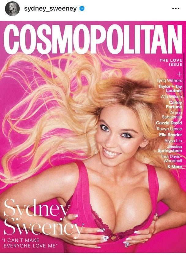 Сідні Свіні в Cosmopolitan