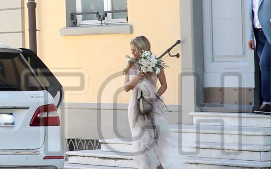 Брежнева и Мелазде сочетались браком в итальянском городе Форте-деи-Марми / © Il Tirreno
