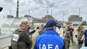Глава МАГАТЭ Рафаэль Гросси на Запорожской АЭС