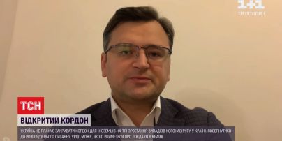 Дмитрий Кулеба: Украина не будет закрывать границу для иностранцев из-за коронавируса