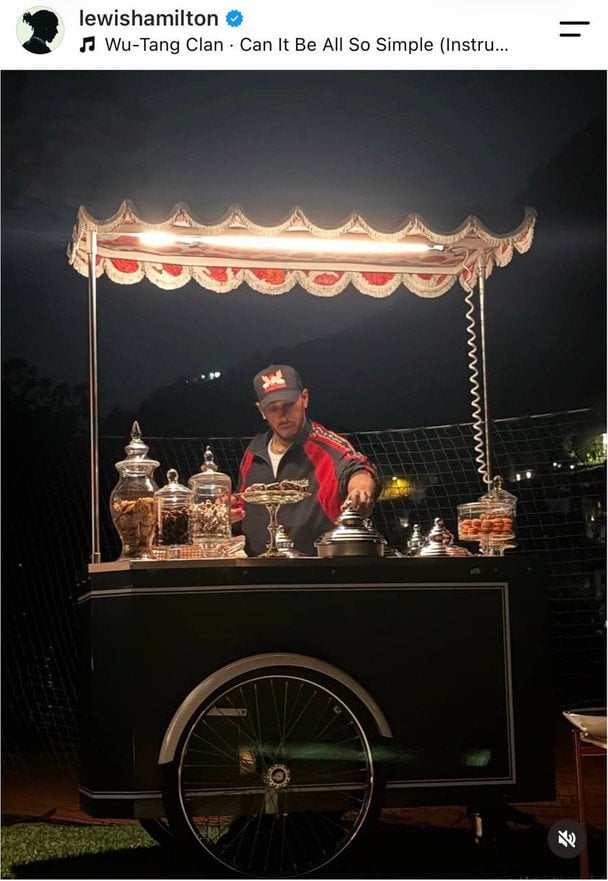 Льюїс Гемілтон, фото: instagram.com/lewishamilton