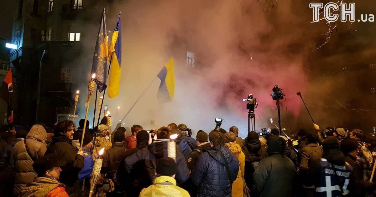 акція до 4-ї річниці розгону Майдану в Києві_1 / © Фото Івана Гребенюка/ТСН
