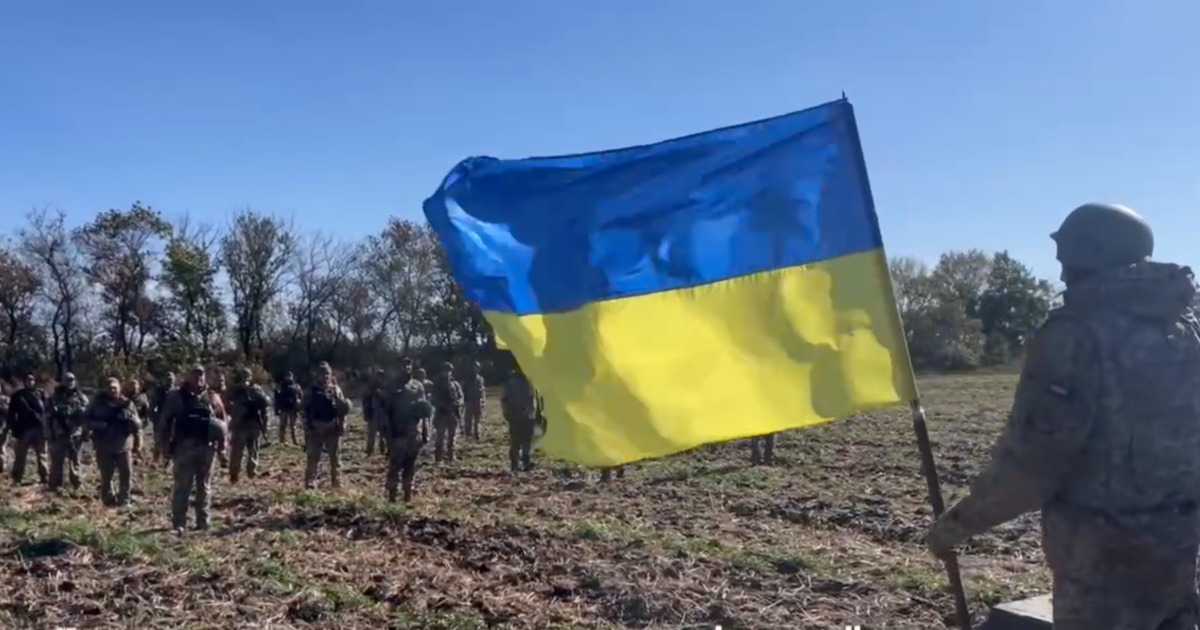 Воины 110-й ОМБр символически приняли присягу УПА/Фото: скриншот