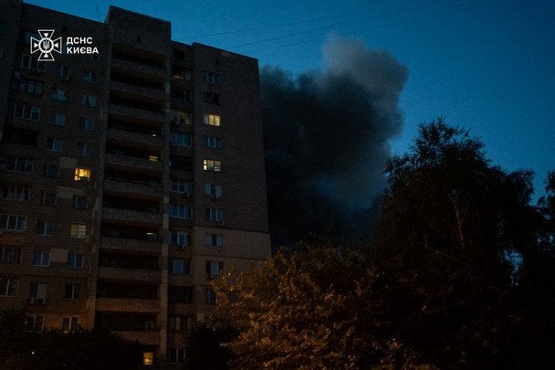 На месте вражеского удара